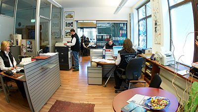 Büro der Glaserei Sepp Tschebull/in vitro veritas GmbH